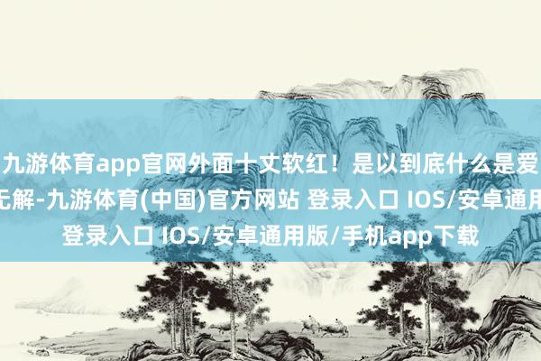 九游体育app官网外面十丈软红！是以到底什么是爱呢 ？爱大略长期无解-九游体育(中国)官方网站 登录入口 IOS/安卓通用版/手机app下载